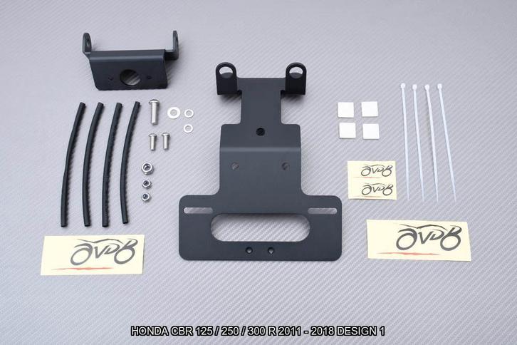 Support de plaque HONDA CBR 125 / 250 / 300 R 2011 - 2018, Motos, Accessoires | Autre, Neuf, Enlèvement ou Envoi