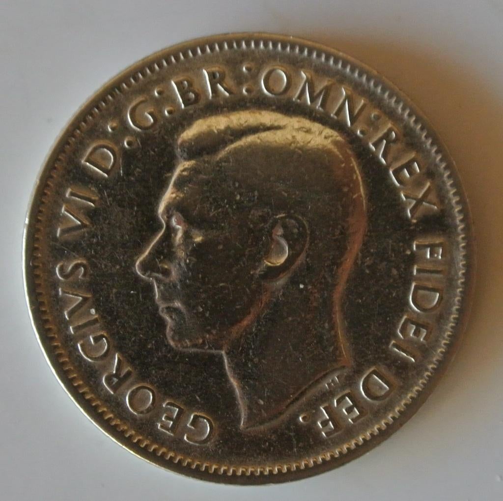 Australië - 1 Florin - George VI - 1951 - zilver, Postzegels en Munten, Munten | Oceanië, Ophalen of Verzenden, Losse munt, Zilver