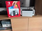 Switch OLED (2021) – nieuwstaat – compleet, Games en Spelcomputers, Spelcomputers | Nintendo Switch, Ophalen, Zo goed als nieuw
