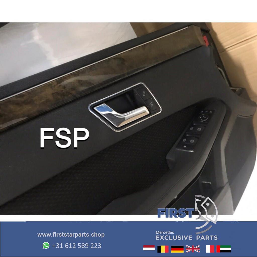 W212 DEURPANEEL SET Mercedes E KLASSE LRVA 4X DEURKAART LINK, Utilisé, -, -, Enlèvement ou Envoi