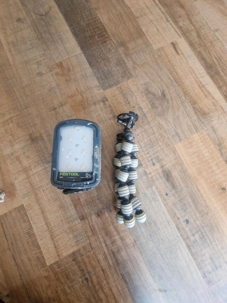 Festool KAL Lamp met voet., Doe-het-zelf en Bouw, Bouwverlichting, Lamp, Ophalen