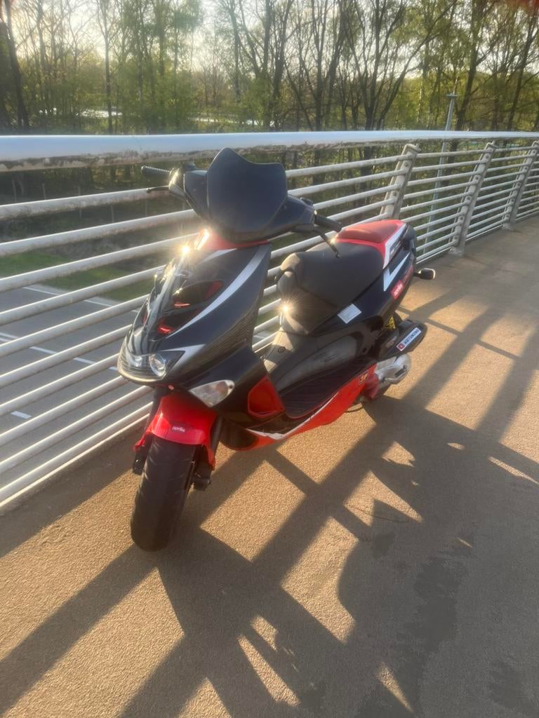 Aprilia sr 50  (frame teruil), Enlèvement