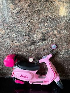 Barbie Vespa, Enlèvement, Barbie