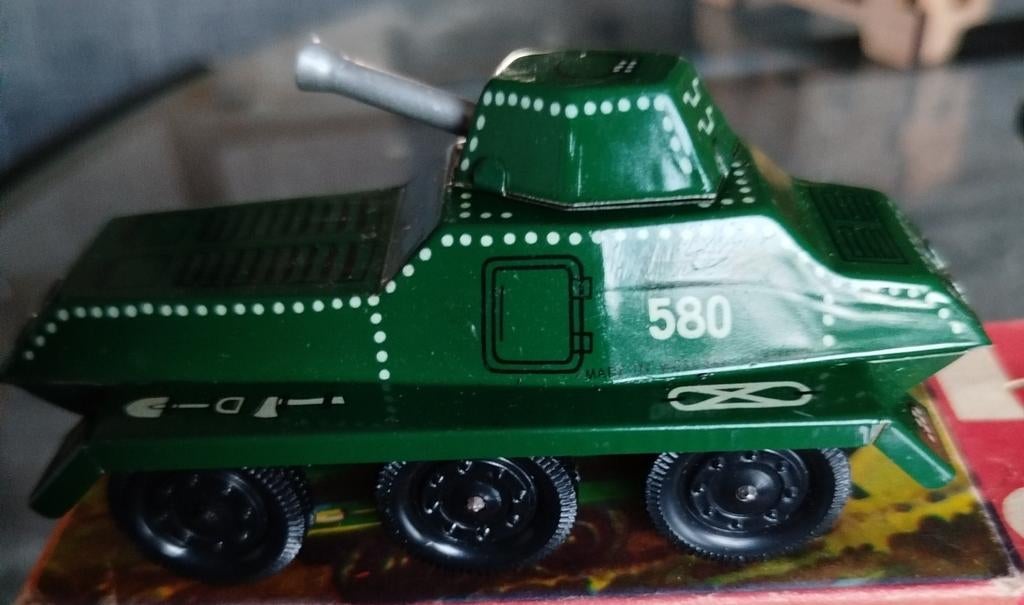 Blikken Thank blomer 580, Ophalen