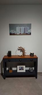 Side table hout, Huis en Inrichting, Tafels | Sidetables, Ophalen, Zo goed als nieuw