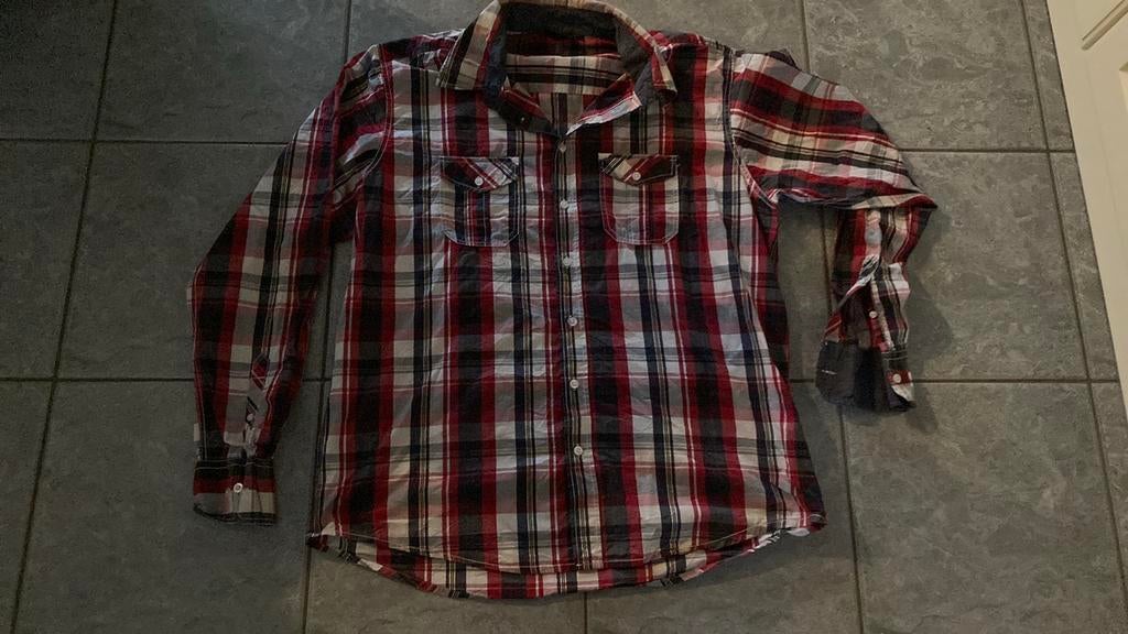 Herenhemd maat xxl, Kleding | Heren, Overhemden, Ophalen of Verzenden, Zo goed als nieuw