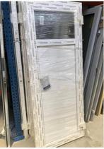 buitendeur kunsstof 1/4 glas, Doe-het-zelf en Bouw, Ophalen, Gebruikt, Glas, Buitendeur