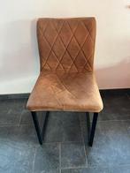 Stoelen cognac 6 stuks, Huis en Inrichting, Stoelen, Ophalen, Gebruikt, Bruin, Landelijk