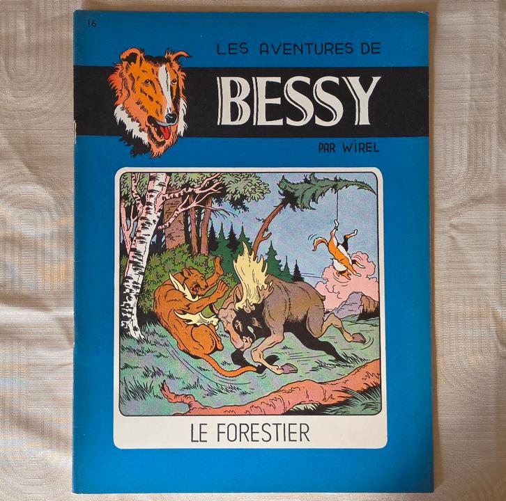BESSY 16 ( 1 édition / 1e druk ) Le Forestier 1957, Boeken, Stripverhalen, Gelezen, Eén stripboek, Ophalen of Verzenden
