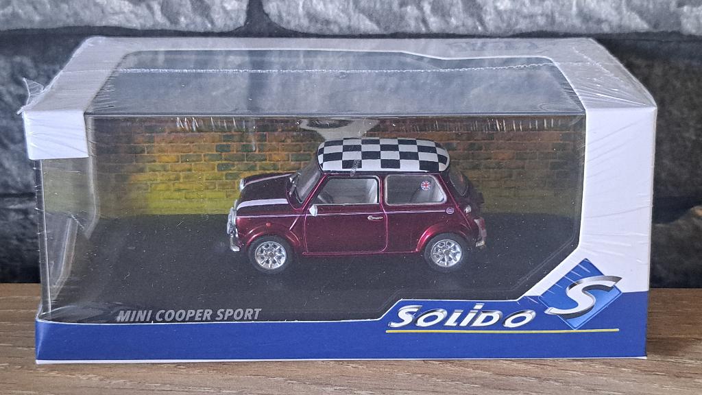 Mini Cooper Sport 1/43ème, Hobby en Vrije tijd, Modelauto's | 1:43, Solido, Auto, Solido, Nieuw