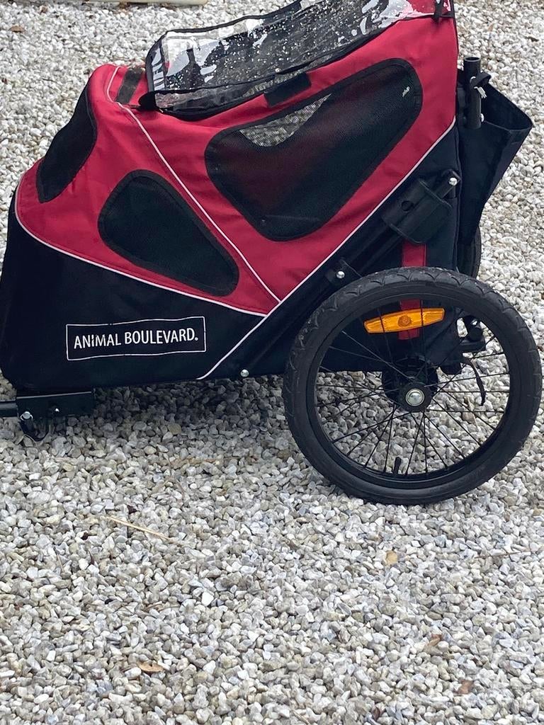 Remorque pour vélo pour chien, Vélos & Vélomoteurs, Remorque pour chien, Pliable, 20 à 40 kg, Enlèvement