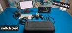 console switch oled custom luigi + garantie/complete, Enlèvement ou Envoi, Comme neuf