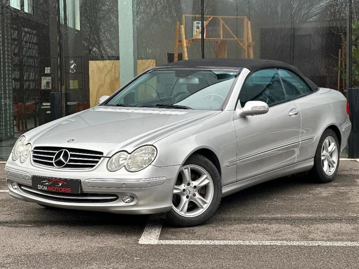 Mercedes CLK 240/Cabrio/Automatique/Climatisation/115418km, Autos, Mercedes-Benz, Entreprise, Achat, CLK, ABS, Airbags, Alarme