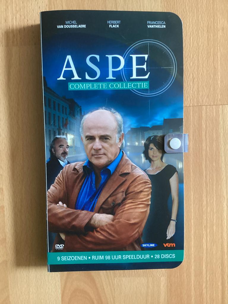 collectie dvd’s Aspe 9 seizoenen - 28 discs, Cd's en Dvd's, Dvd's | Tv en Series, Vanaf 12 jaar, Ophalen of Verzenden
