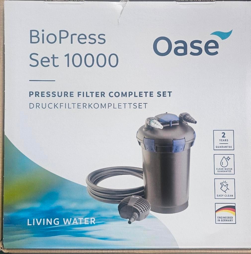 NIEUW Oase BioPress Set 10000 compleet in doos, Ophalen