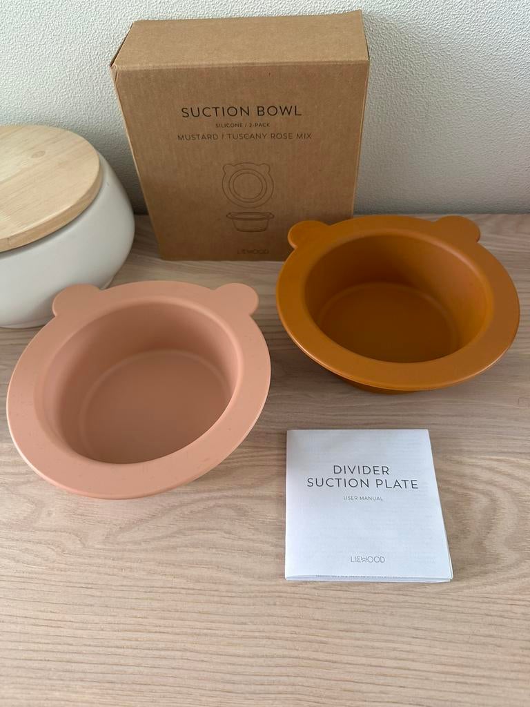 Liewood set van 2 diepe borden, Overige merken, Overige typen, Ophalen of Verzenden, Zo goed als nieuw