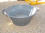 Ronde zinken kuip, Ophalen