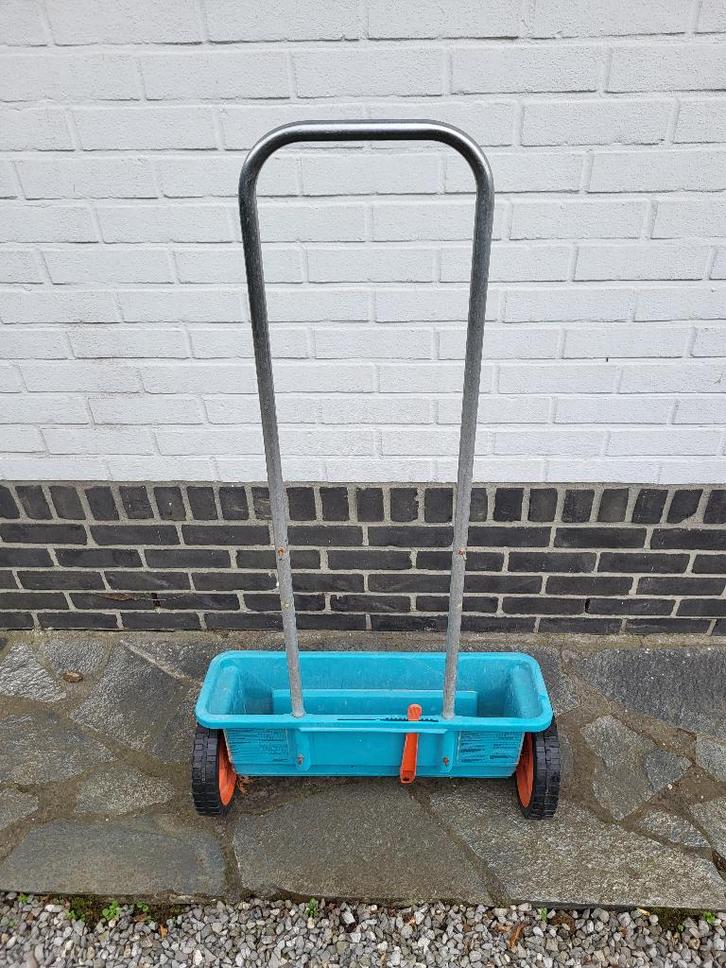 Strooiwagentje Gardena, Jardin & Terrasse, Outils à main, Comme neuf, Autres types, Enlèvement