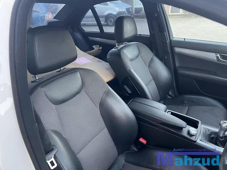 MERCEDES C KLASSE W204 Half leer interieur 2007-2011, Auto-onderdelen, Interieur en Bekleding, Mercedes-Benz, Gebruikt