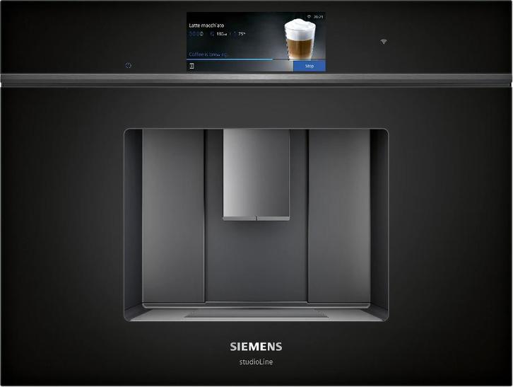 Siemens CT918L1B0 inbouwespresso 45cm, NIEUW, toonzaalmodel, Electroménager, Cafetières, Neuf, Café moulu, Café en grains, Machine à espresso