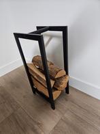 Decoratie rek met hout, Huis en Inrichting, Woonaccessoires | Zuilen en Pilaren, Ophalen