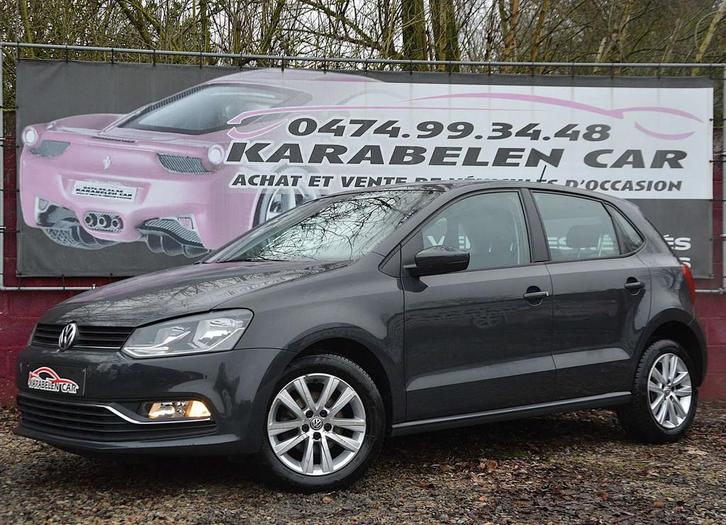 Volkswagen Polo 1.0i Trendline SENS AV/AR CLIM CRUIS 84.654K, Auto's, Volkswagen, Bedrijf, Te koop, Polo, ABS, Airbags, Airconditioning