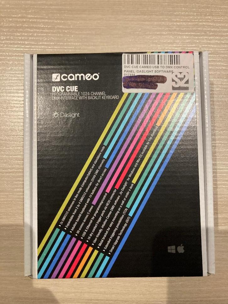 DMX Controller Cameo DVC CUE, Musique & Instruments, Éclairage de théâtre, Comme neuf, Enlèvement