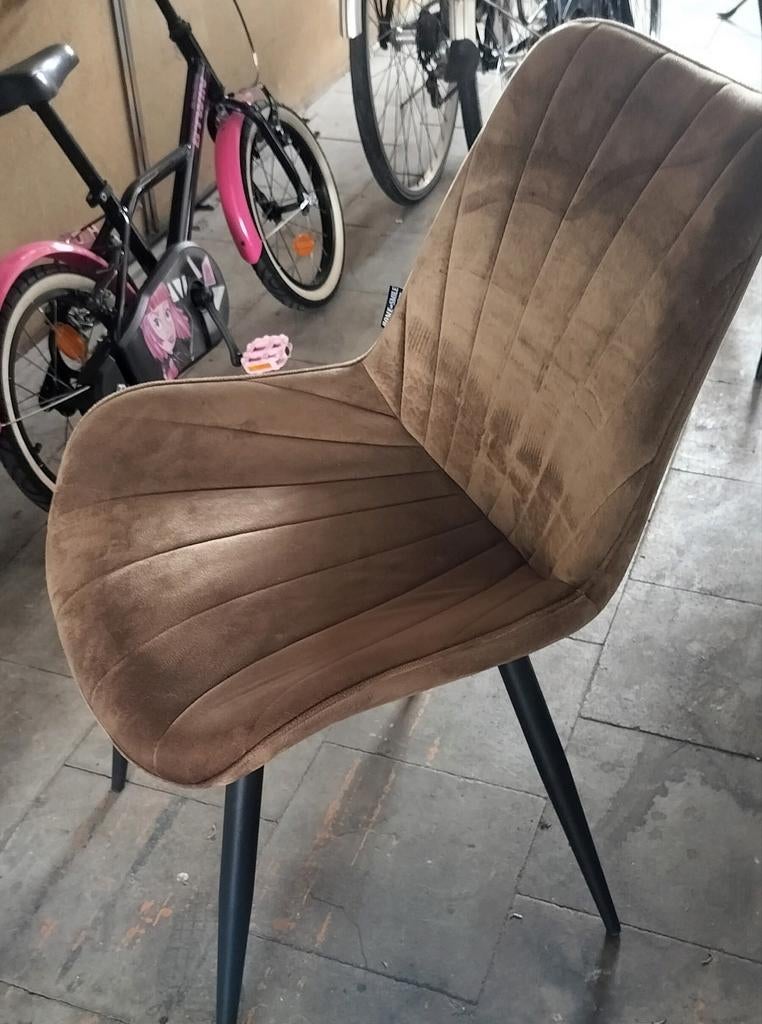 Mooie eetkamerstoelen, Ophalen, Bruin, Overige materialen