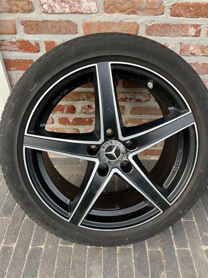 Mercedes C 180velgen, Autos : Pièces & Accessoires, Pneus & Jantes, Jante(s), 4 Saisons, 18 pouces, 225 mm, Véhicule de tourisme