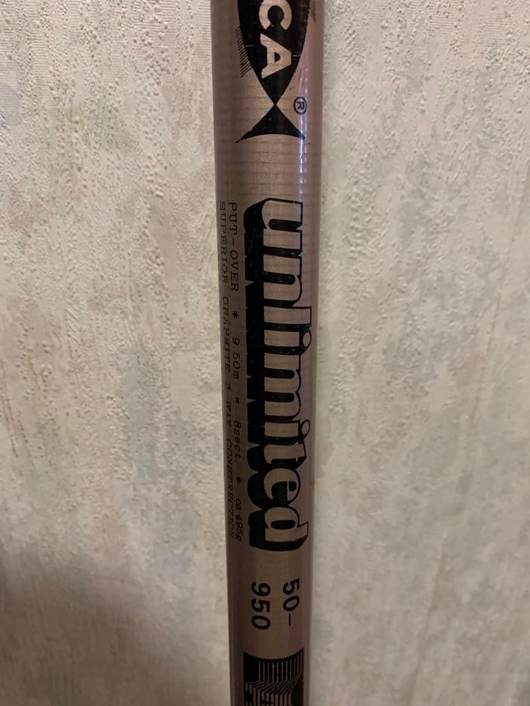 Arca unlimited 9.5m, Watersport en Boten, Hengelsport | Witvissen, Ophalen, Zo goed als nieuw, Vaste hengel