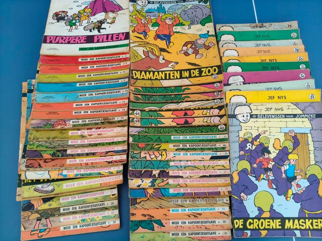 Jommeke, Livres, BD, Plusieurs BD, Enlèvement ou Envoi, Utilisé, Jef Mys