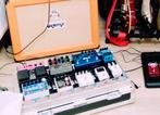 2-laags custom pedalboard in flightcase incl. bekabeling, Muziek en Instrumenten, Effecten, Ophalen