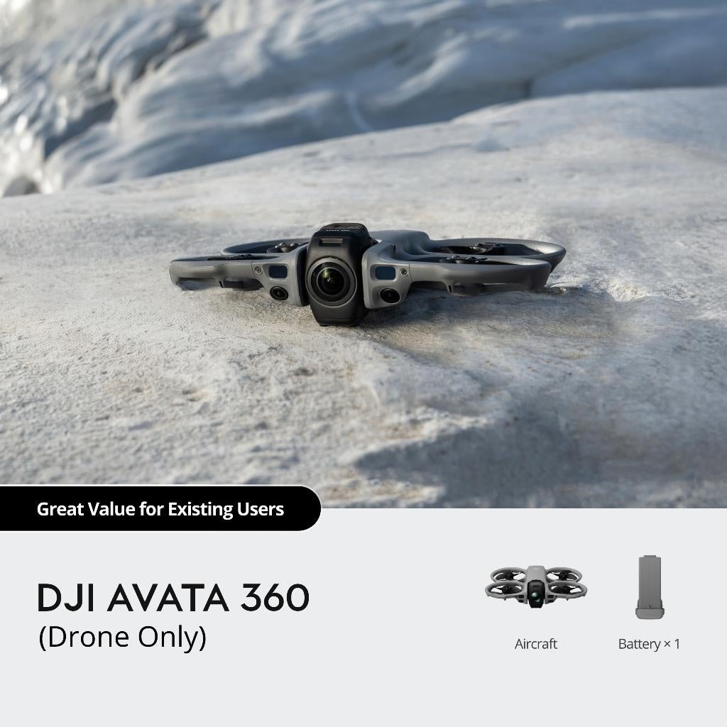 DJI AVATA 360 (DRONE ONLY) INCL 1 YEAR CARE REFRESH, Hobby en Vrije tijd, Modelbouw | Radiografisch | Helikopters en Quadcopters