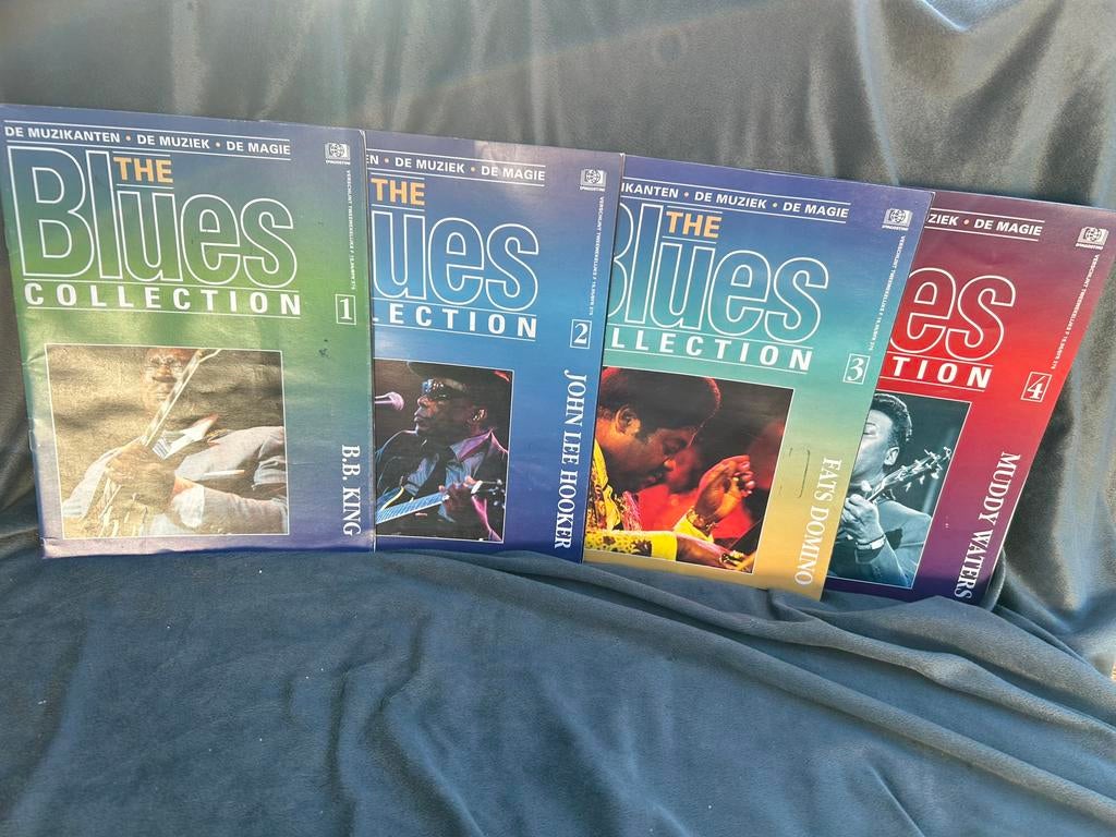 ‘The Blues Collection’ magazine 1+2+3+4, Ophalen, Zo goed als nieuw
