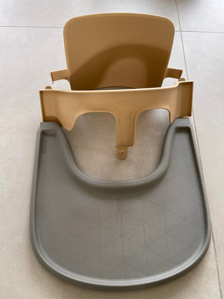 Tripptrapp stokke babyset met tafelblad, Kinderen en Baby's, Ophalen, Gebruikt, Meegroeistoel, Afneembaar eetblad