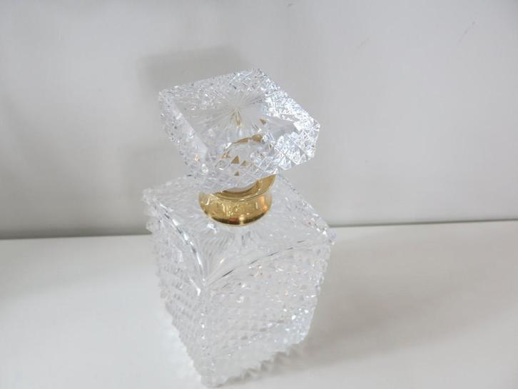 Antieke Kristallen Whiskey karaf zilveren A925 hals, Antiek en Kunst, Antiek | Glaswerk en Kristal, Ophalen of Verzenden