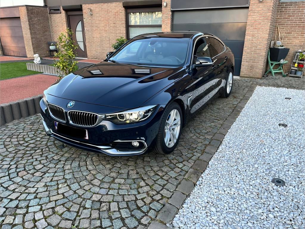 BMW 418i Automatique • Luxe •LED • Cuir • Excellent état, Autos, BMW, Achat, Euro 6, Noir, 5 portes