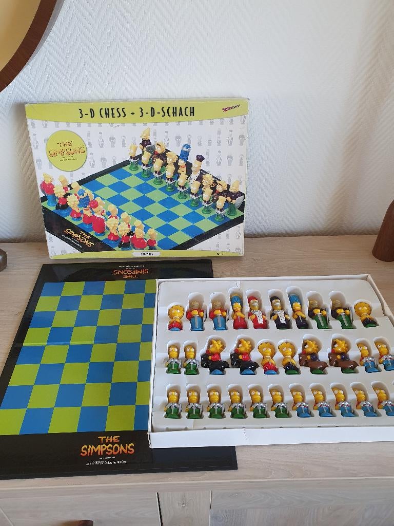 Queens Games „The Simpsons” jaar 1997, Een of twee spelers, Ophalen of Verzenden, Gebruikt, À la carte