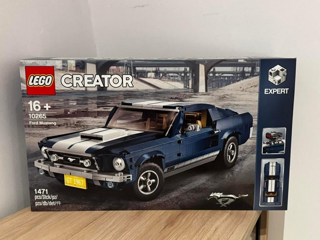 Lego Creator Expert - Ford Mustang 10265 Set - NIEUW, Kinderen en Baby's, Speelgoed | Duplo en Lego, Nieuw, Lego, Complete set