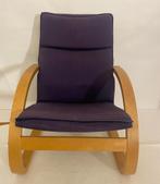 Fauteuil à bascule IKEA modèl POÄNG en très bon état général, Enlèvement, Utilisé, Tissus