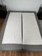 Lit ikea, Gris, Comme neuf, Enlèvement, 200 cm