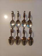 8 amuse lepels RVS, Ophalen of Verzenden, Zo goed als nieuw, Bestekset, Vaatwasserbestendig