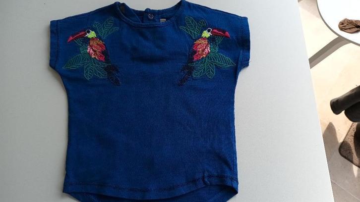 T-shirt - Maat 86 - van Catamini, Kinderen en Baby's, Babykleding | Maat 86, Gebruikt, Jongetje of Meisje, Shirtje of Longsleeve