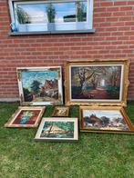 Peintres anciens sur toile, Enlèvement