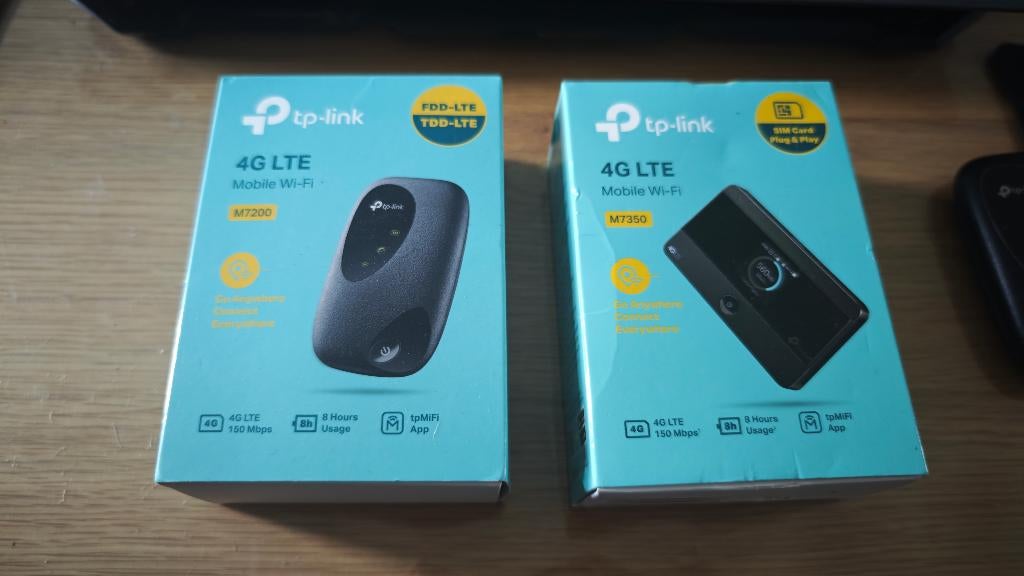 Point d'accès Mi-Fi 4G Tp Link M7350, M7200 avec écran, Informatique & Logiciels, Enlèvement, Comme neuf, TP-Link