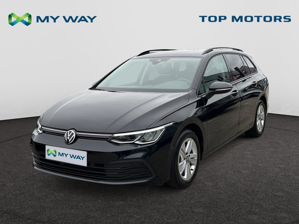 Volkswagen Golf VIII SW ARTVELOURS*AUTOMAAT*110PK*CARPLAY*GP, Automaat, Zwart, Navigatiesysteem, Golf