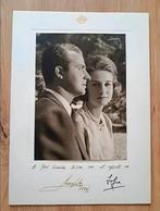 Foto gesigneerd Koning Juan Carlos & Koningin Sofia Spanje, Ophalen of Verzenden