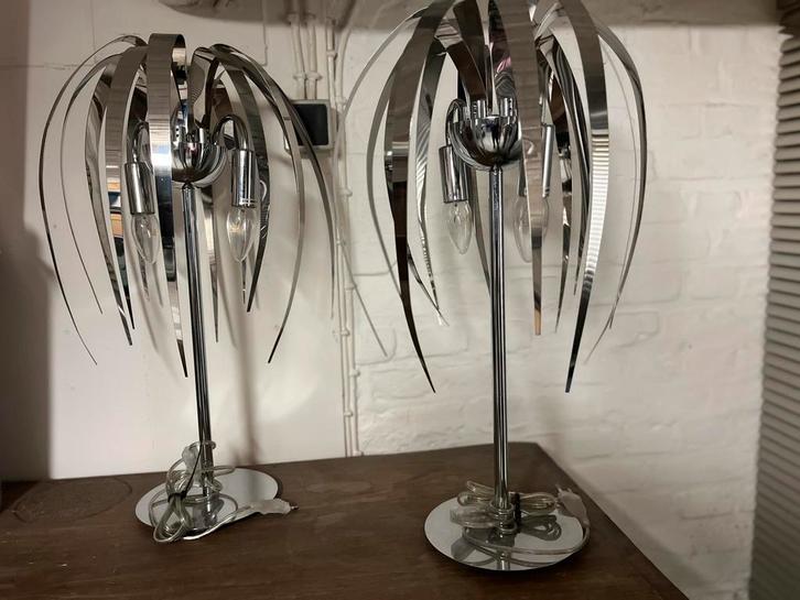 Vintage tafellanmpen, Maison & Meubles, Lampes | Lampadaires, Comme neuf, Enlèvement