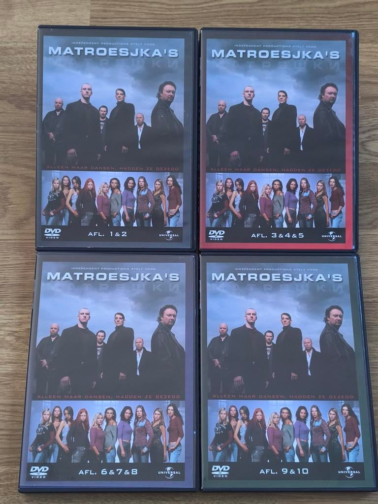 Matroesjka's seizoen 1 dvd - aflevering 1 tot 10 - dvd., Cd's en Dvd's, Ophalen of Verzenden
