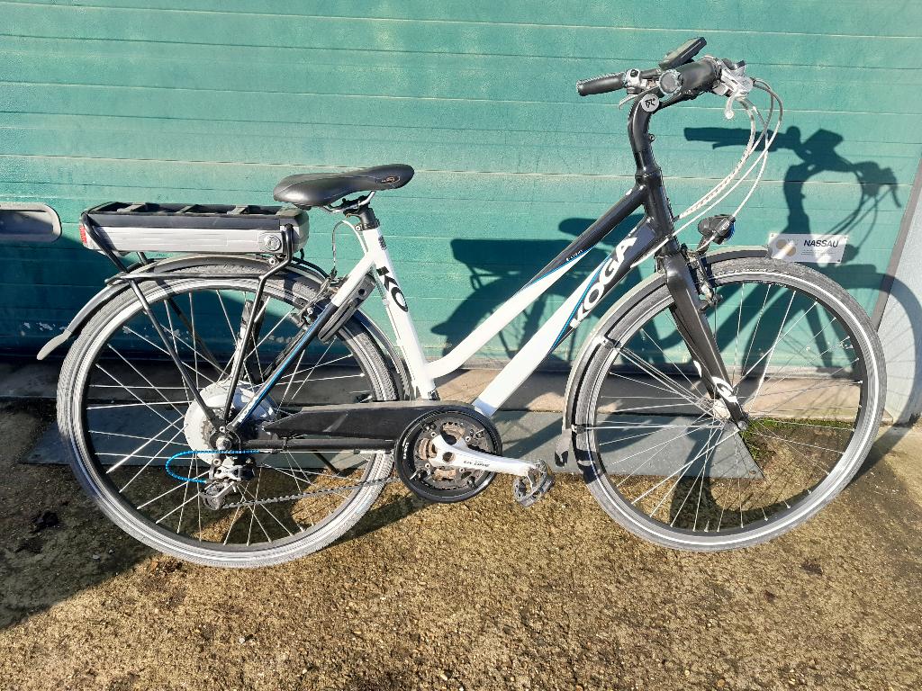Elektrische fiets Koga, Fietsen en Brommers, Elektrische fietsen, Gebruikt, Overige merken, 47 tot 51 cm, Minder dan 30 km per accu